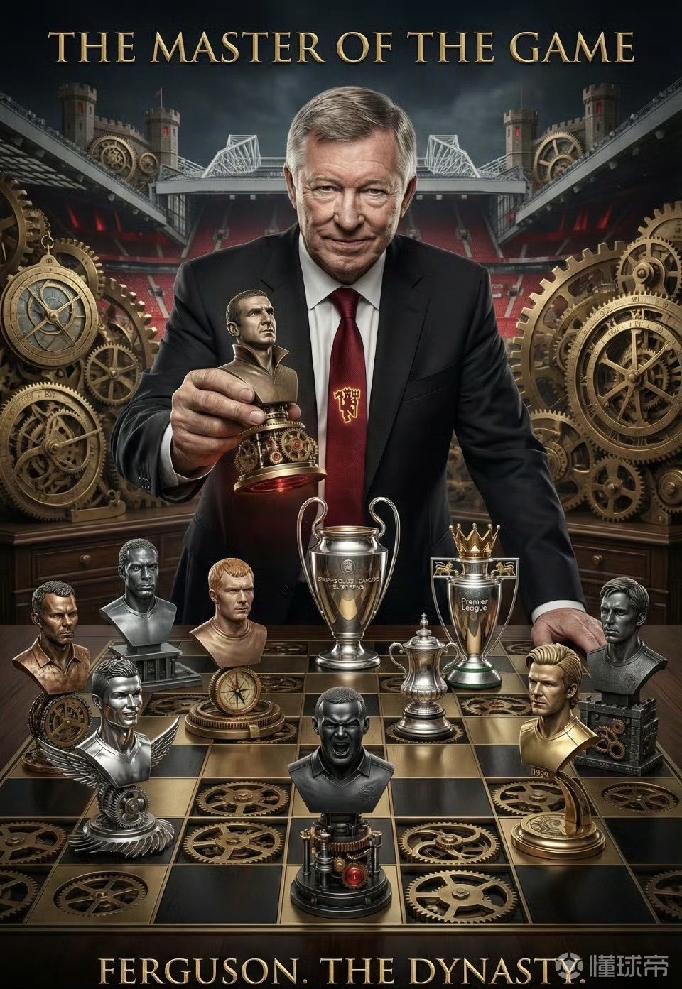 曼联几位主帅的排兵布阵